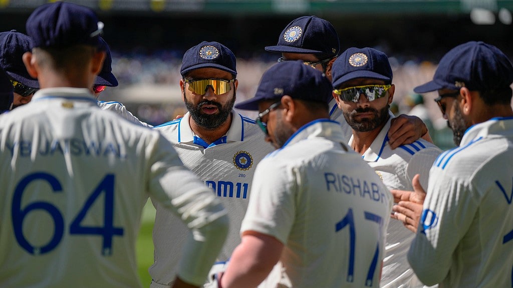 The Indian cricket team inaction during the fourth Test against Australia