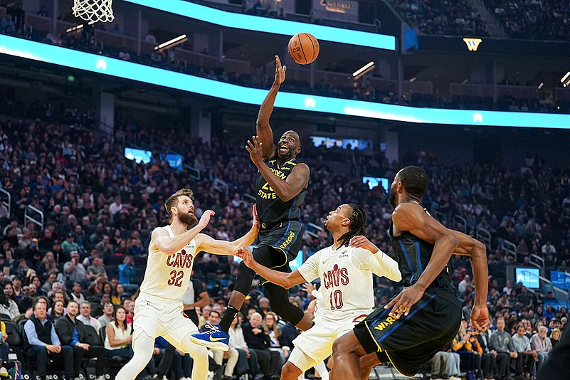 NBA Basketball game Cleveland Cavaliers vs Golden State Warriors match pics: Draymond Green