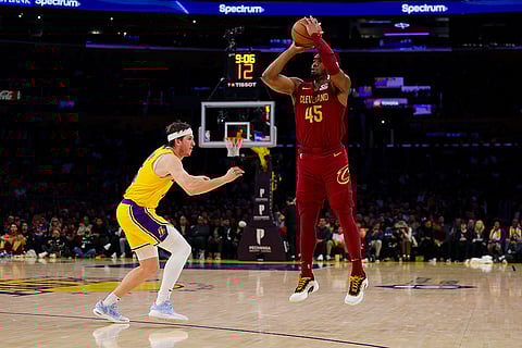 NBA Basketball: Cleveland Cavaliers vs Los Angeles Lakers