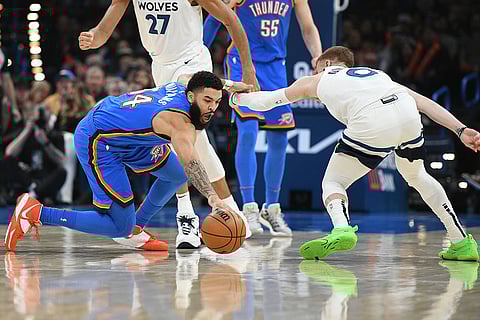 NBA Basketball Game: Minnesota Timberwolves vs Oklahoma City Thunder