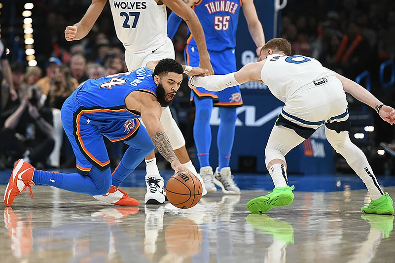 NBA Basketball Game: Oklahoma City Thunder vs Minnesota Timberwolves