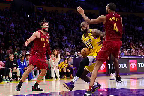 NBA Basketball: Los Angeles Lakers vs Cleveland Cavaliers