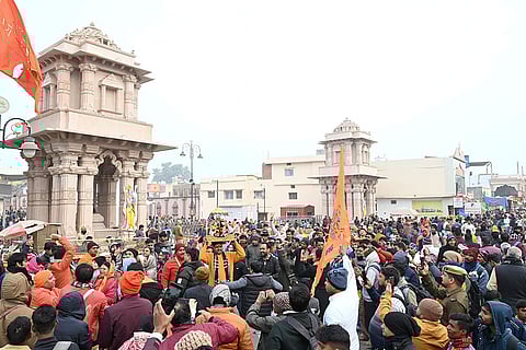 First day of New Year in Ayodhya