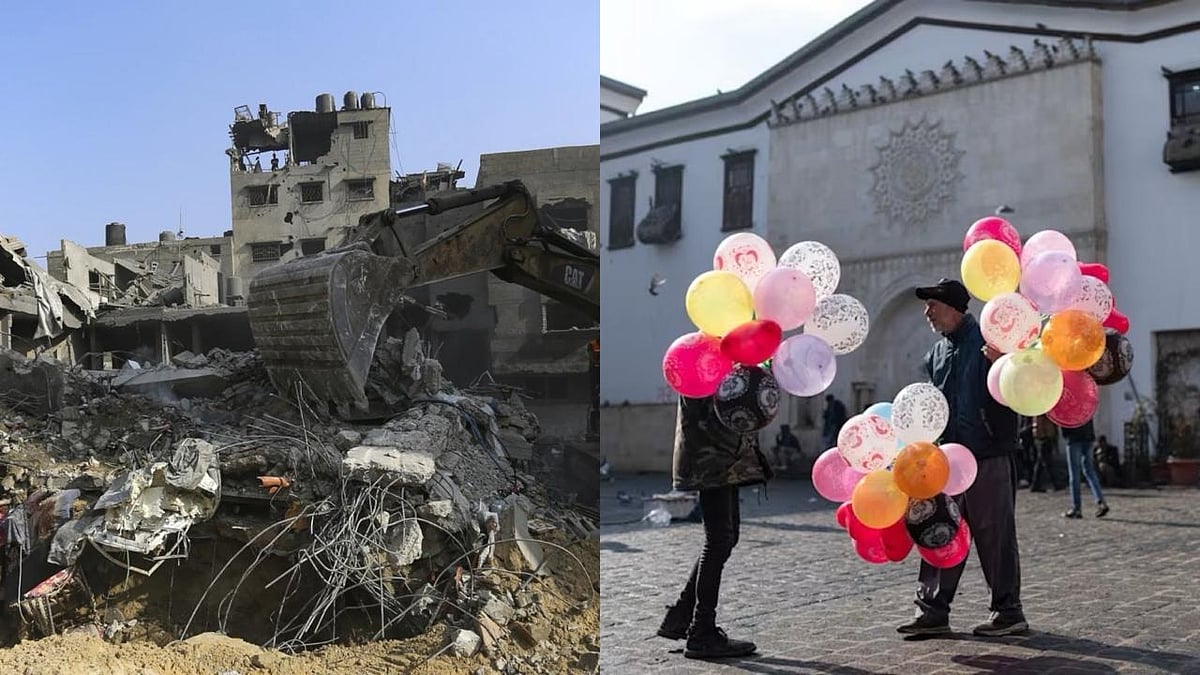  Israeli airstrikes devastate Gaza while Syria hopes for better days in 2025