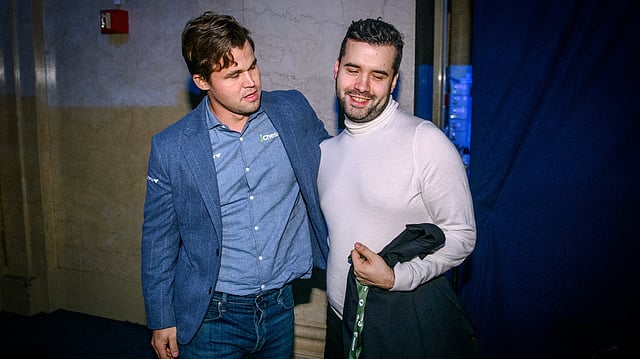 Magnus Carlsen, Ian Nepomniachtchi Share 2024 World Blitz Championship Title