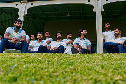 Indian cricket team ahead of 5th test