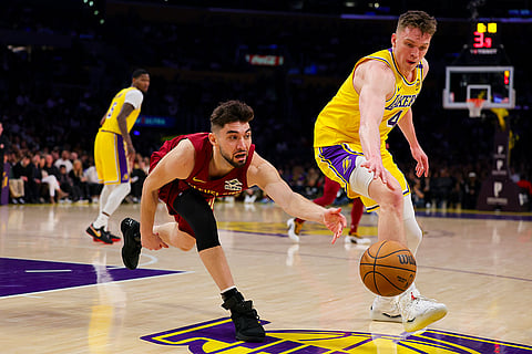 Lakers Cavaliers Basketball