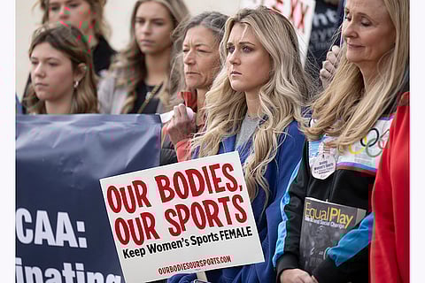 Swimmer Riley Gaines