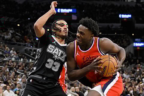 Basketball: San Antonio Spurs vs Los Angeles Clippers