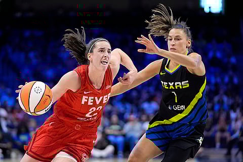 WNBA basketball: Caitlin Clark, of Indiana Fever