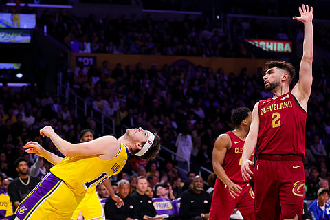 Basketball: Cleveland Cavaliers vs Los Angeles Lakers