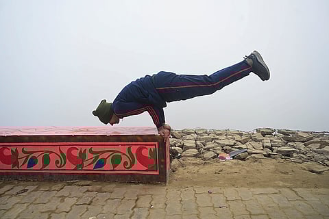 Weather: Cold winter morning in Prayagraj