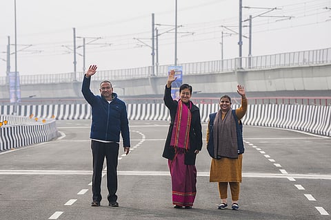Punjabi Bagh flyover inauguration