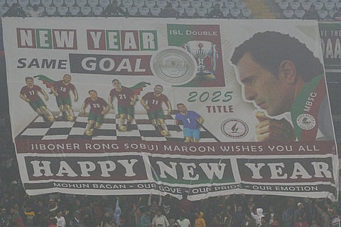 Mohun Bagan Vs Hyderabad FC, ISL 2024-25.
