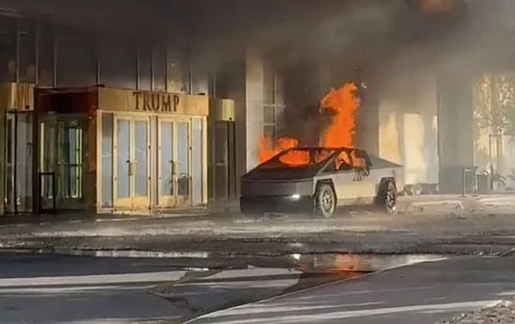 Tesla Cybertruck Attack: 1 Dead, 7 Injured In Explosion Outside Donald Trump's Hotel In Las Vegas 