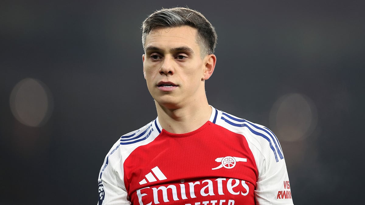 Arsenal winger Leandro Trossard.