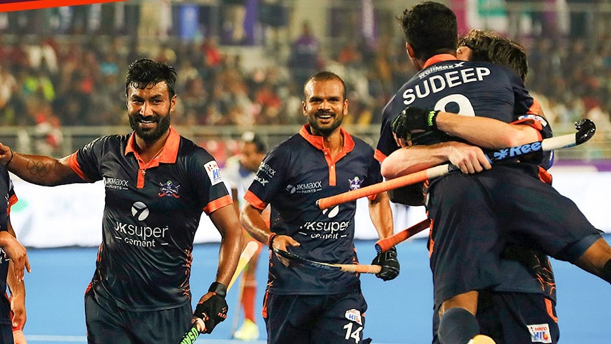 Soorma Hockey Club Vs UP Rudras