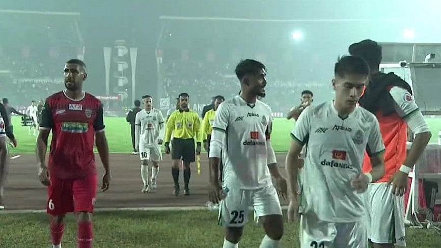 MSC held on to a draw against NEUFC in Guwahati on Friday. - X/AllIndiaFtbl