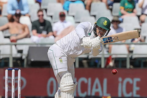 SA vs PAK 2nd test Day 1: South Africa's Ryan Rickelton plays a shot