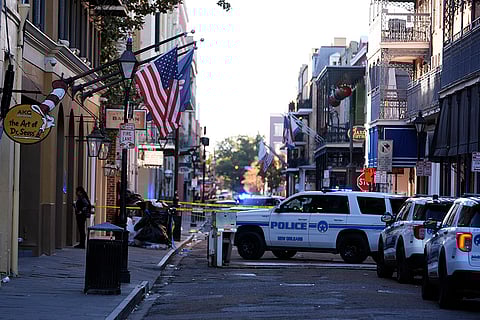 New Orleans terrorist attack on Bourbon Street