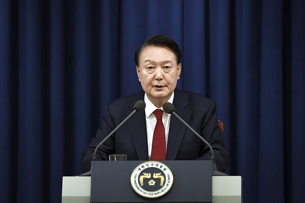 PTI : Impeached President of South Korea Yoon Suk Yeol 