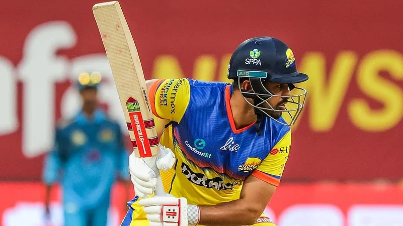 File photo of Vidarbha batter Karun Nair.