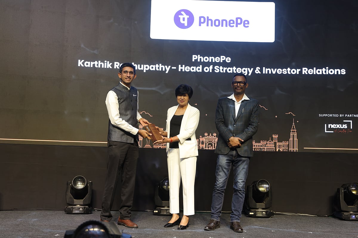 Fintech Company of the Year - Mr. Karthik Raghupathy, Head of Strategy & Investors Relations, PhonePe