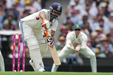 AUS vs IND 5th Test Day1: India's Rishabh Pant bats during play 