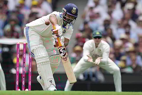 AUS vs IND 5th Test Day1: India's Rishabh Pant bats during play