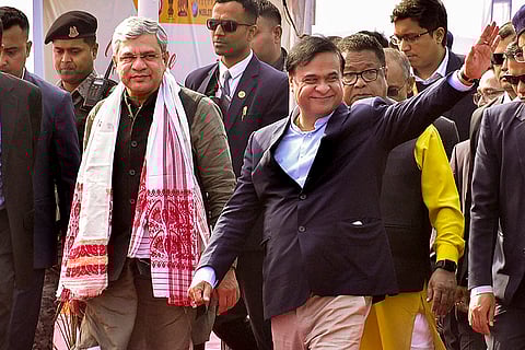 Ashwini Vaishnaw flags off 3 trains in Assam