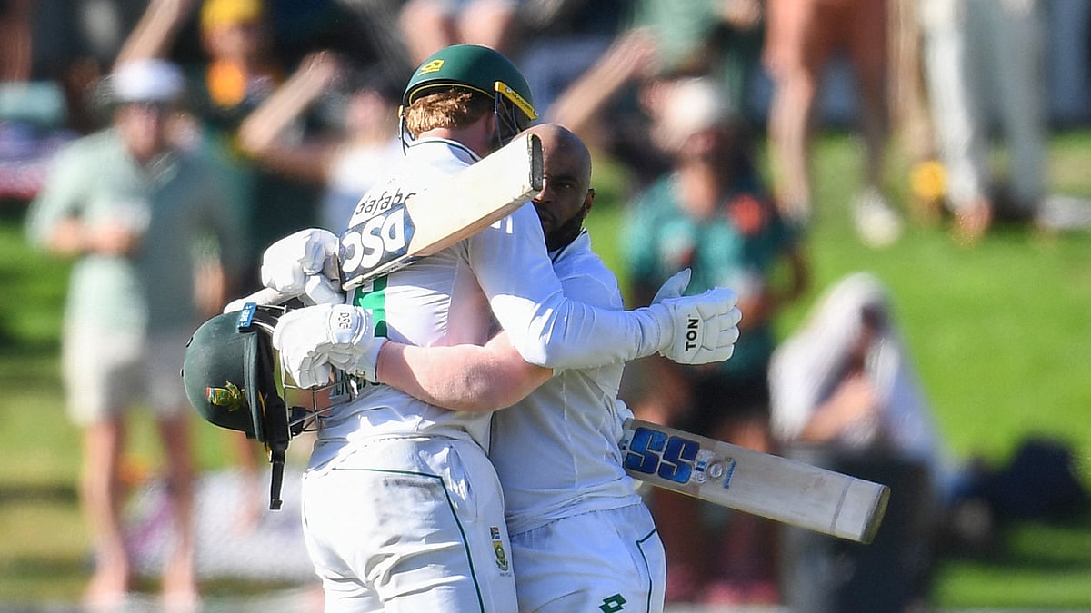 Ryan Rickelton and Temba Bavuma led the way for the Proteas