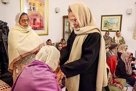 Akhand Path in memory of Manmohan Singh