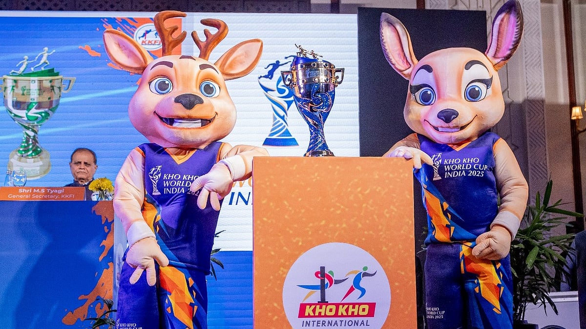 KKFI : Kho Kho World Cup mascots Tejas and Tara.