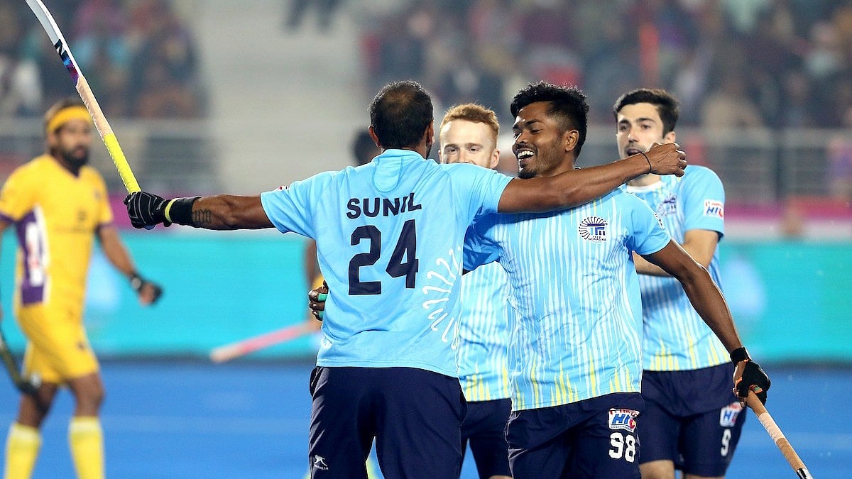 Hockey India League  : Team Gonasika. 