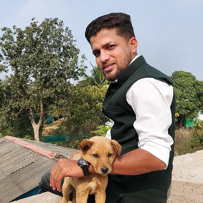 Mukesh Chandrakar, a journalist from Bastar, who was found dead in septic tank