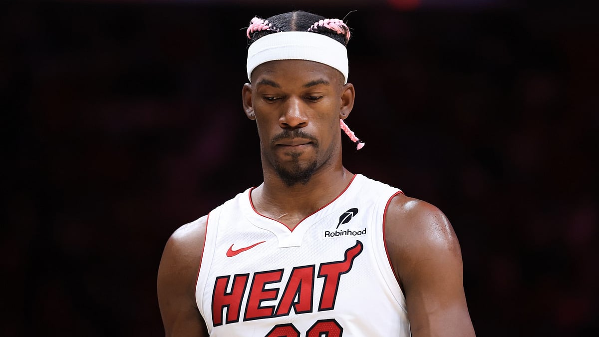 The Miami Heat announced on Jan. 3 they have suspended forward Jimmy Butler seven games. - null