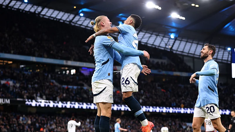 Erling Haaland and Savinho starred in Manchester Citys win