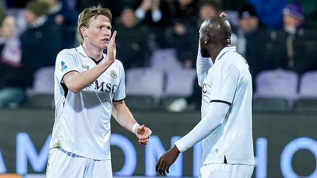 Fiorentina 0-3 Napoli: Lukaku, Mctominay On Target As Conte's Side Return To Serie A Summit
