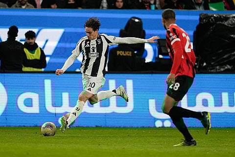 Football: Juventus vs AC Milan