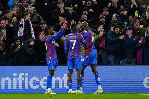 EPL 2024-25: Crystal Palace's Jean-Philippe Mateta celebrates after scoring a goal