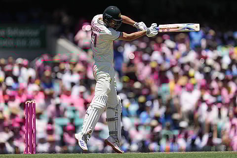 IND Vs AUS 5th Test Day 3: Australia's Beau Webster bats