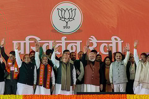 PM Modi's rally in Delhi