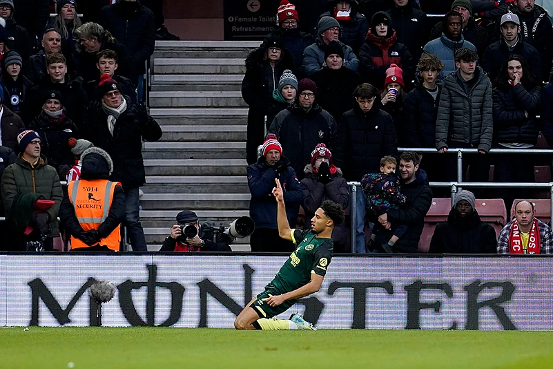 English Premier League soccer match Southampton and Brentford photos: Kevin Schade