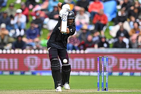 NZ Vs SL, 1st ODI: New Zealand's Rachin Ravindra bats