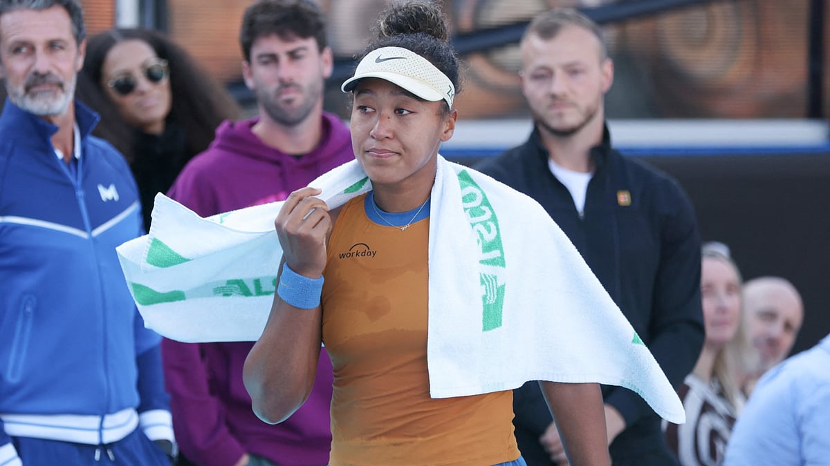 Naomi Osaka withdrew from the Auckland final.