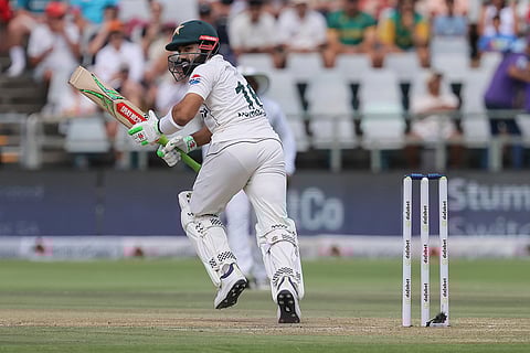 SA vs PAK 2nd Test Day 3: Pakistan's Mohammad Rizwan runs after hitting the ball