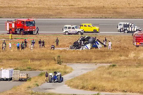 Coast Guard helicopter crashes at Porbandar airport