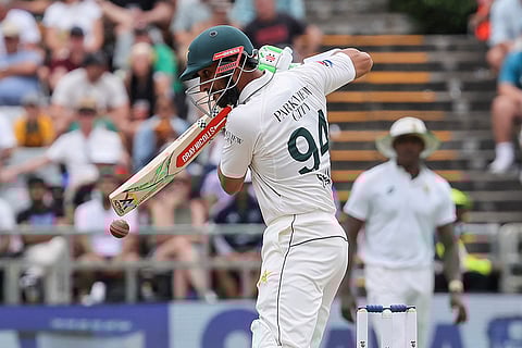 SA vs PAK 2nd Test Day 3: Pakistan's Shan Masood in action