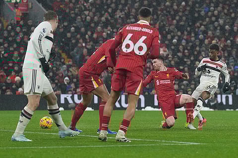 EPL 2024-25: Manchester United's Amad Diallo scores his side's 2nd goal