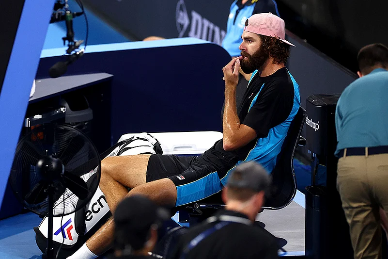 Australia Tennis Brisbane International 2025 Jiri Lehecka vs Reilly Opelka photo gallery: 5
